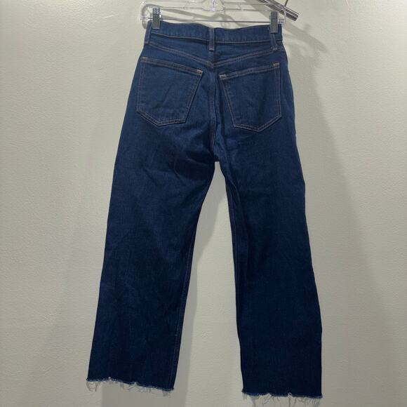 Abercrombie & Fitch The ‘90s Relaxed High Rise Jeans - Dark Wash - Size 24 - Picture 4 of 15